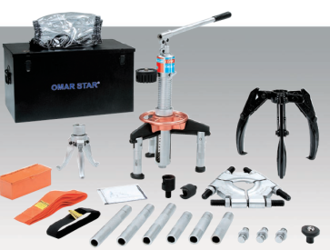 Puller Accessories and Tri-Section Plate